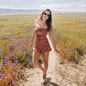 Isabelle’s Cabinet Floral Romper